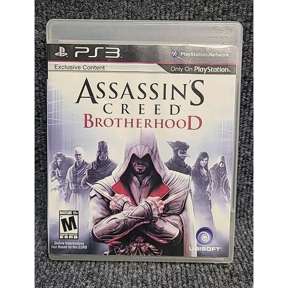 PS3 Assassin's Creed: Brotherhood (PlayStation 3,) Complete Tested